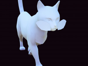 DOWNLOAD CAT 3D MODEL CAT - FELINE 3Dモデル
