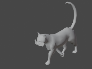 DOWNLOAD CAT 3D MODEL CAT - FELINE 3Dモデル
