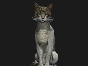 BAIXAR GATO MODELO 3D GATO - FELINO Modelo 3D