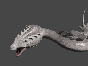 DINOSAUR DRAGON DINOSAUR SNAKE COBRA SNAKE BASILIK DRAGON PYTHON VIPER PYTHON RAPTOR PREDATOR Modelo 3D