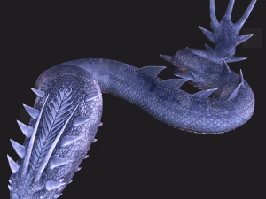 DINOSAUR DRAGON DINOSAUR SNAKE COBRA SNAKE BASILIK DRAGON PYTHON VIPER PYTHON RAPTOR PREDATOR 3D Model