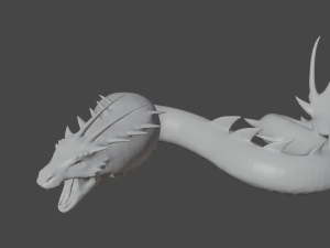 DINOSAUR DRAGON DINOSAUR SNAKE COBRA SNAKE BASILIK DRAGON PYTHON VIPER PYTHON RAPTOR PREDATOR Modelo 3D
