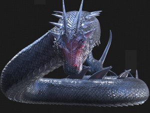 DINOSAUR DRAGON DINOSAUR SNAKE COBRA SNAKE BASILIK DRAGON PYTHON VIPER PYTHON RAPTOR PREDATOR Modelo 3D