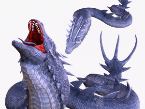 DINOSAUR DRAGON DINOSAUR SNAKE COBRA SNAKE BASILIK DRAGON PYTHON VIPER PYTHON RAPTOR PREDATOR Modelo 3D