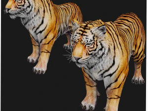 BAIXAR GATO MODELO 3D GATO LEOA TIGRE LE&Atilde;O CHITA LEOPARDO PREDADOR RAPTOR LEOA MONSTRO Modelo 3D