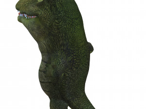 CROCODILE CARTOON ANIMATED Modèle 3D