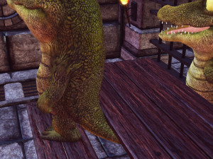 CROCODILE CARTOON ANIMATED Modèle 3D