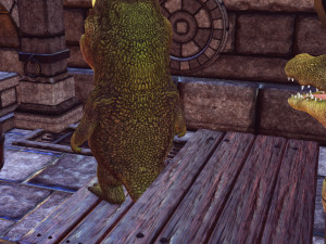 CROCODILE CARTOON ANIMATED Modèle 3D