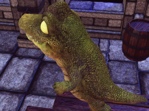 CROCODILE CARTOON ANIMATED Modèle 3D