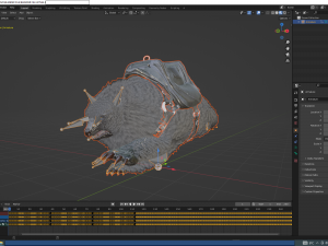 Bear WARIOR RIGGED ANIMATED Modello 3D