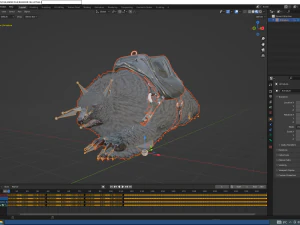Bear WARIOR RIGGED ANIMATED 3D Model