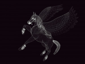3 Pegasus KING OF THE HEAVENS Collection HORSE PEGASUS PEGASO HORSE Model 3D