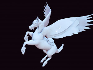 3 Pegasus KING OF THE HEAVENS Collection HORSE PEGASUS PEGASO HORSE Model 3D