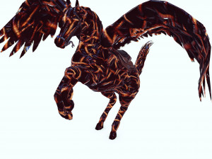 PEGASUS AIR MAGIC LAND 3D 模型
