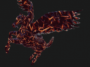 PEGASUS AIR MAGIC LAND 3D 模型