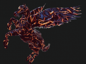 PEGASUS AIR MAGIC LAND 3D 模型