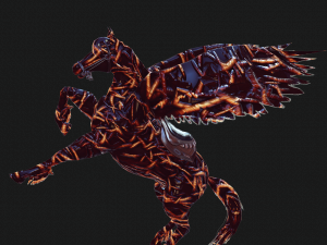 PEGASUS AIR MAGIC LAND 3D 模型