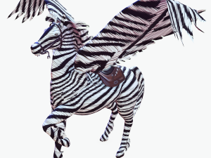 PEGASUS FLYING ZEBRA HORSE PEGASUS ZEBRA 3D Model