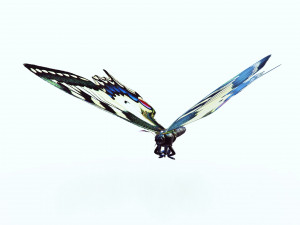 BUTTERFLY ANIMATED 3D 모델