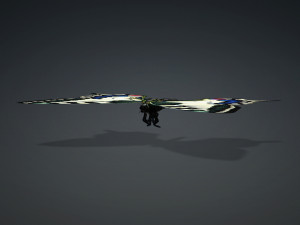 BUTTERFLY ANIMATED 3D 모델