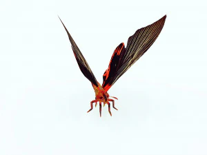 BUTTERFLY ANIMATED 3D MODEL 3D Model