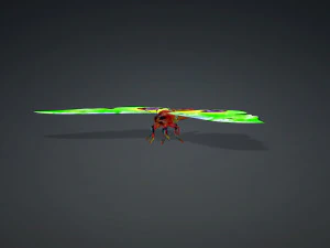 BUTTERFLY 3D MODEL FLYING 3D Model