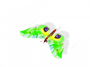 BUTTERFLY 3D MODEL FLYING 3D-Modell