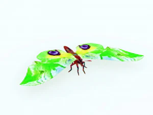 BUTTERFLY 3D MODEL FLYING 3D Model