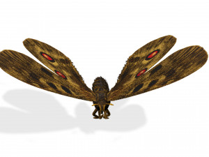 BUTTERFLY 3D game ready 3D Модель