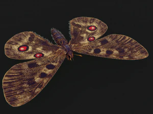 BUTTERFLY 3D game ready 3D Model