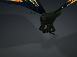 BUTTERFLY 3D cm 3D Model