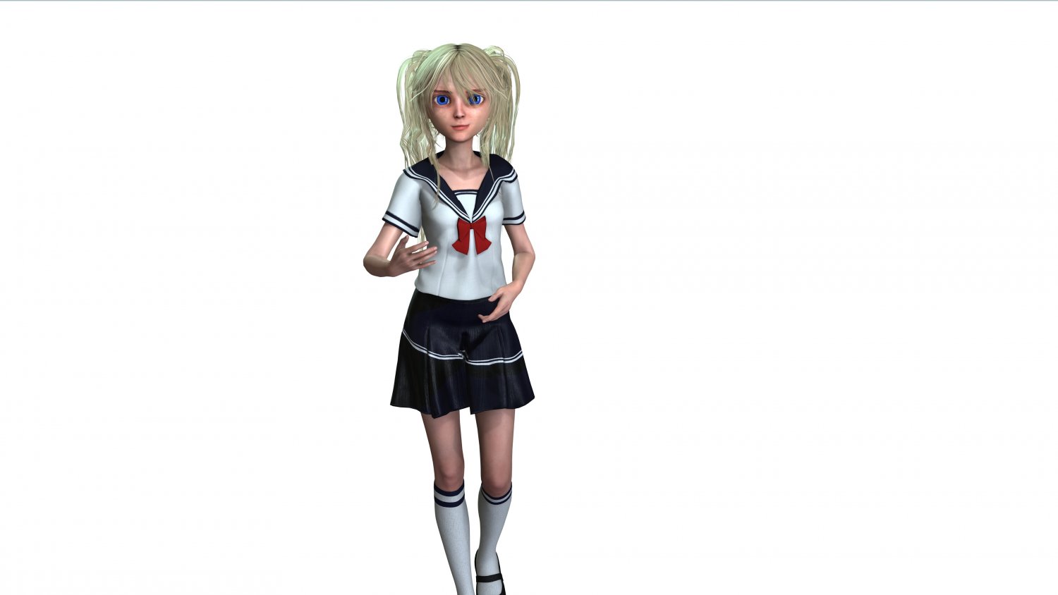 Anime Girl Render 18 Roblox - Anime Girl Decal Roblox - Free