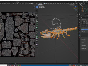 Scorpion Black Emperor SCORPION ARACHNID MONSTER ARACHNID 3D Model