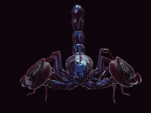 Scorpion Black Emperor SCORPION ARACHNID MONSTER ARACHNID 3D Model