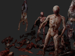 Zombie - KING OF TERROR ZOMBIE 3D Модель