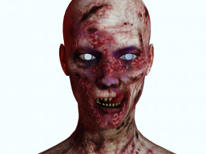 Zombie - KING OF TERROR ZOMBIE 3D Model