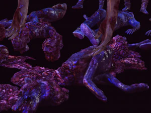 Mutilated Bodies Gore - BOBIE AND GORE BODIE MONSTER EVIL MONSTER 3D Model