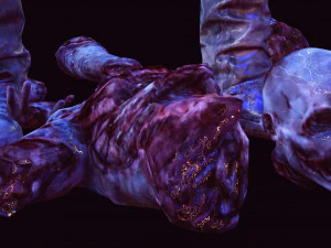 Mutilated Bodies Gore - BOBIE AND GORE BODIE MONSTER EVIL MONSTER 3D Model