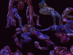 Mutilated Bodies Gore - BOBIE AND GORE BODIE MONSTER EVIL MONSTER 3D Model