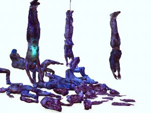 Mutilated Bodies Gore - BOBIE AND GORE BODIE MONSTER EVIL MONSTER 3D Model