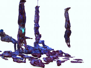 Mutilated Bodies Gore - BOBIE AND GORE BODIE MONSTER EVIL MONSTER 3D 모델