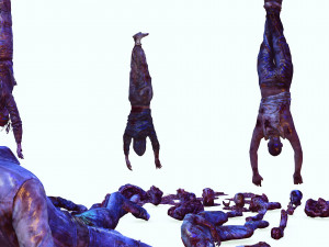 Mutilated Bodies Gore - BOBIE AND GORE BODIE MONSTER EVIL MONSTER 3D 모델