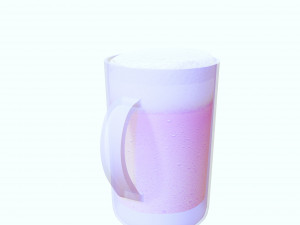 GLASS 3D MODEL - 3D PRINTING - OBJ - FBX - 3D PROJECT CREATE AND GAME READY 3D 打印模型