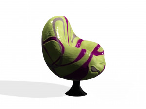 SEAT 3D MODEL - 3D PRINTING - OBJ - FBX - 3D PROJECT 3D Print Model