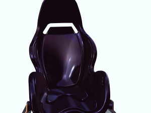 SEAT 3D MODEL - 3D PRINTING - OBJ - FBX Model do druku 3D