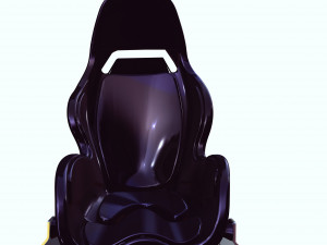 SEAT 3D MODEL - 3D PRINTING - OBJ - FBX Model do druku 3D
