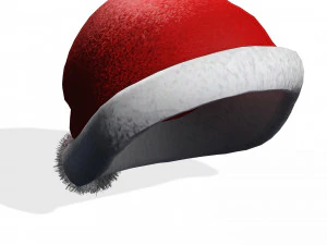 SANTA HAT 3D - OBJ - FBX 3D Print Model