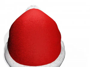 SANTA HAT 3D - OBJ - FBX 3D Print Model