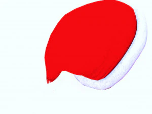 SANTA HAT 3D - OBJ - FBX 3D Print Model