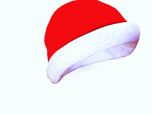 SANTA HAT 3D - OBJ - FBX 3D Принт Модель